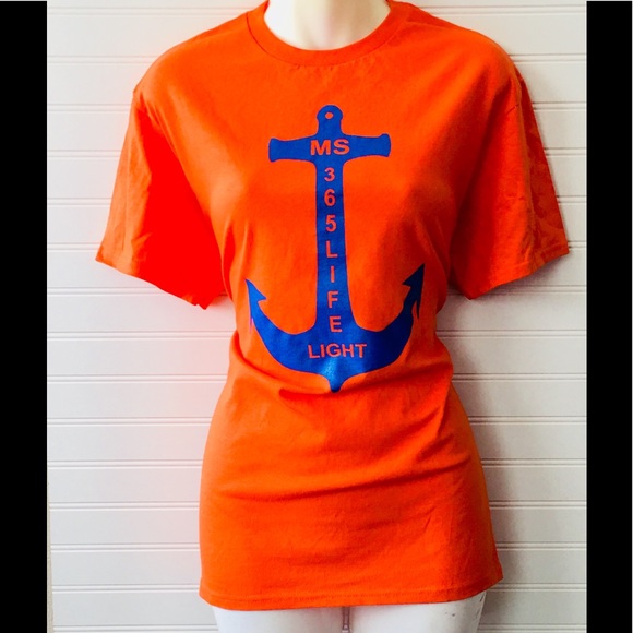 alilforever Tops - Multiple Sclerosis Awareness Orange Shirt